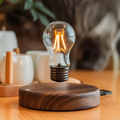 Levitating Lightbulb Lamp