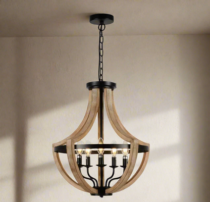 Hearthwood Chandelier